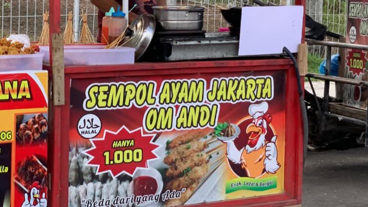 Sempol Ayam Jakarta Om Andi, Jajanan Murah Laris Manis di Lhokseumawe