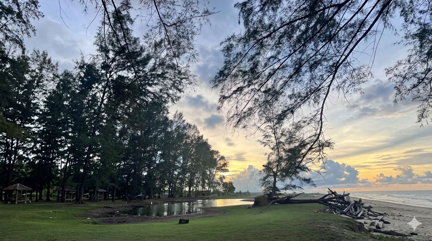 Rancong tempat Bersantai dan Menikmati Senja