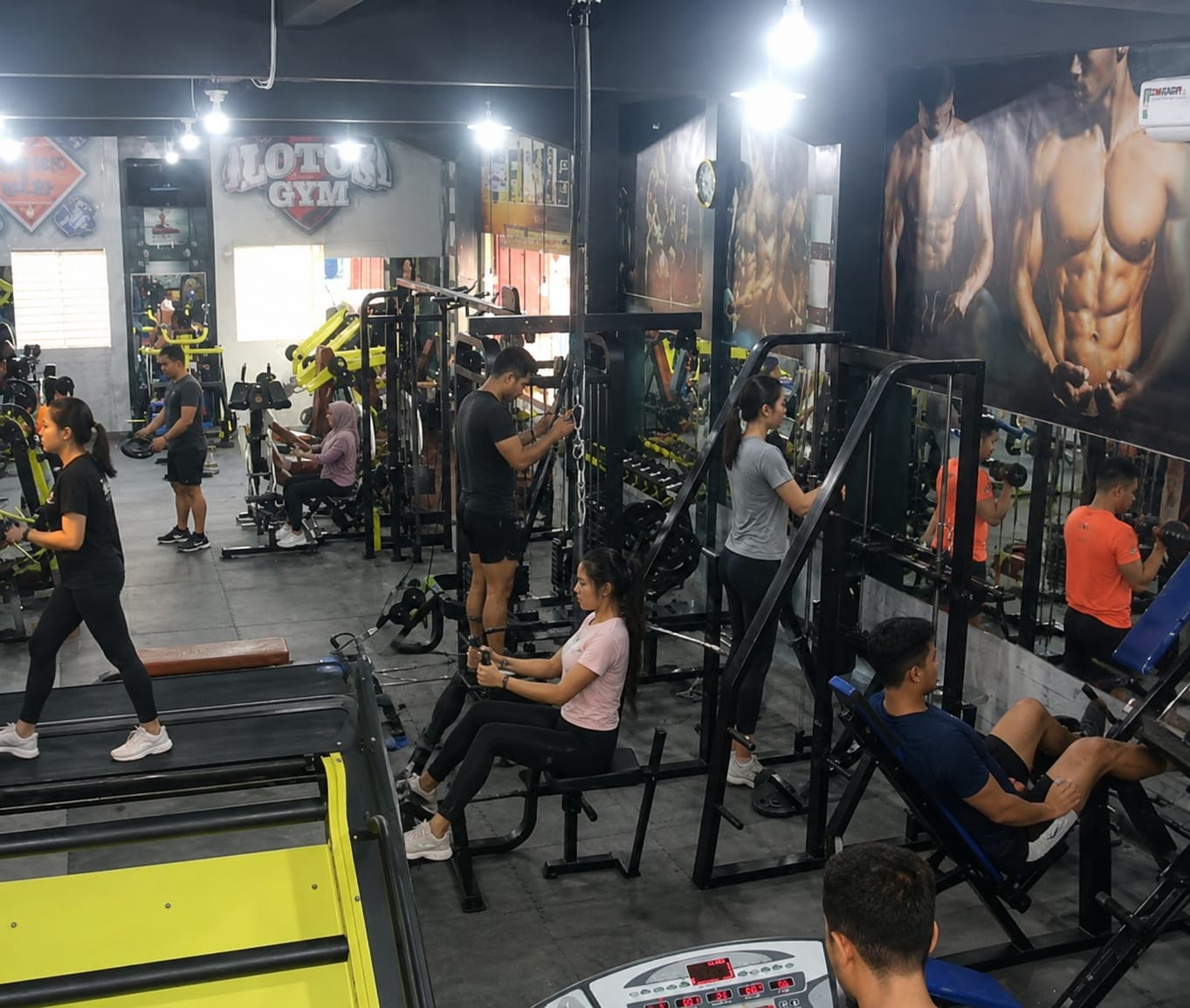 Lotus Gym Jadi Pilihan Menjaga Kebugaran