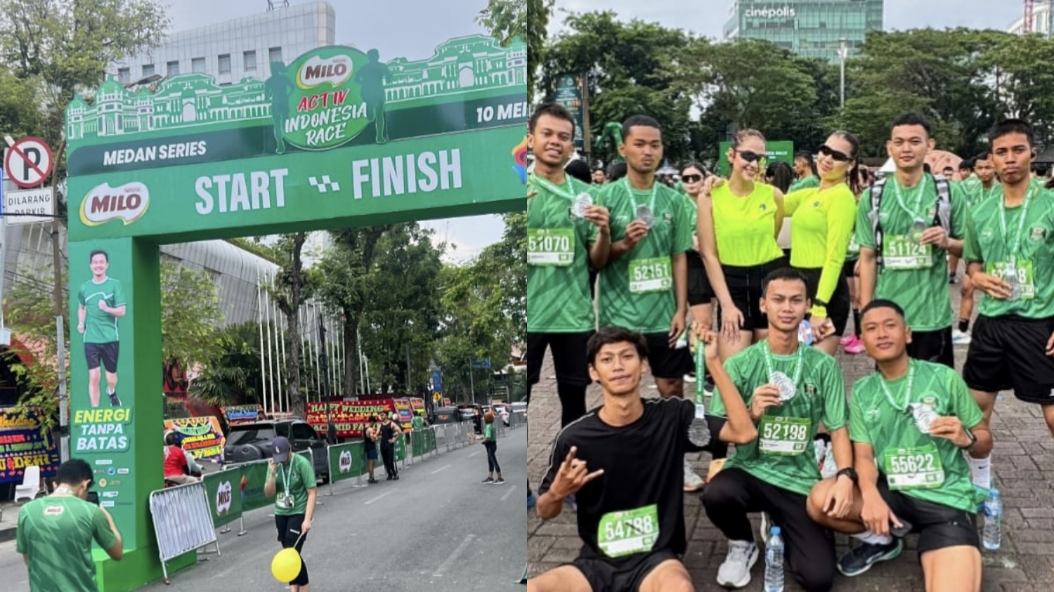 MILO Activ Indonesia Race 2026 Berlangsung Meriah di Medan