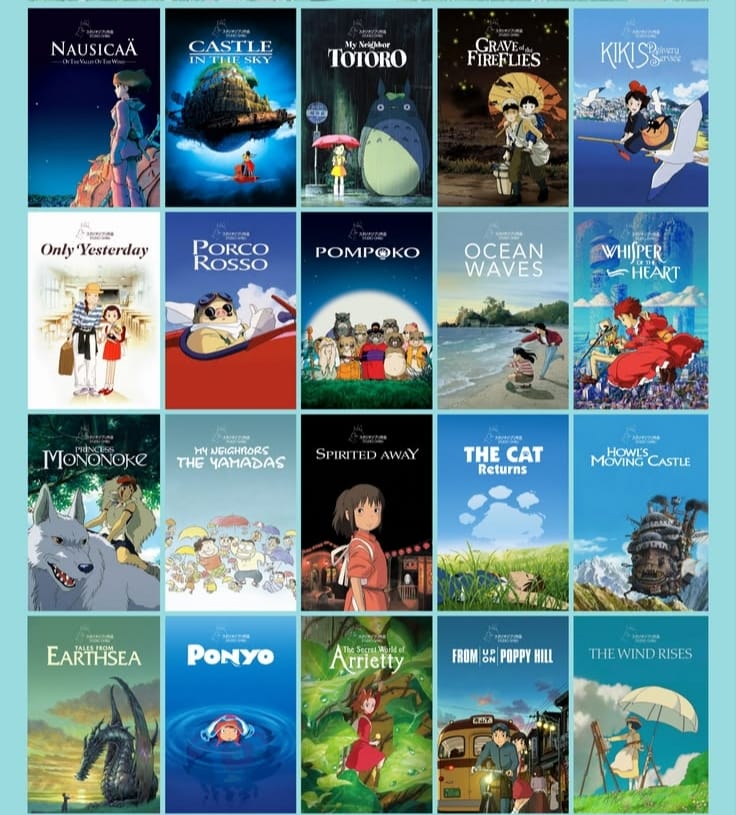 Animasi Ghibli Jadi Tontonan Favorit