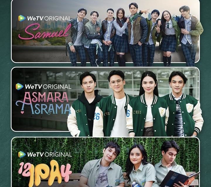 WeTV Rilis Tiga Serial Remaja Terbaru Hasil Adaptasi Karya Digital Populer