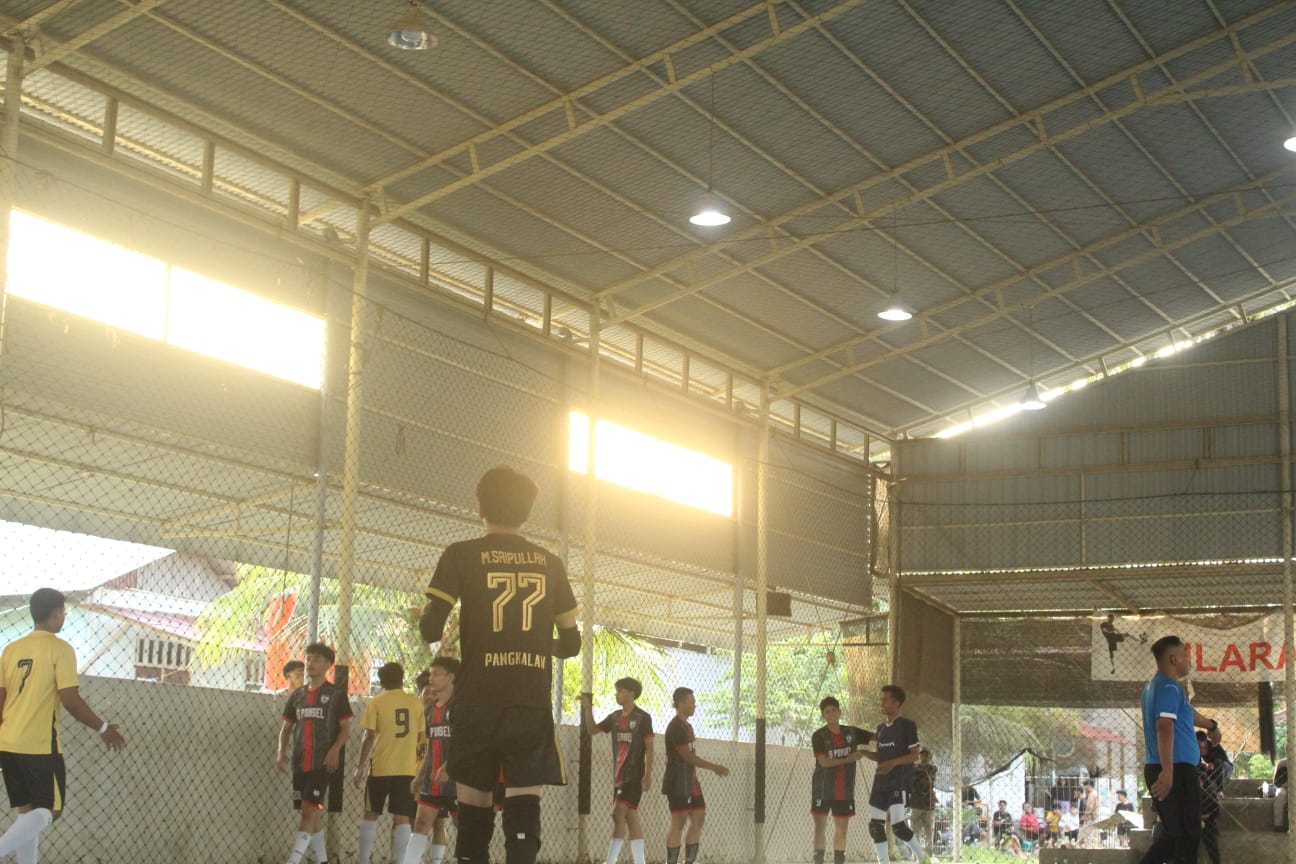 Olahraga Futsal Digemari Remaja Laki-Laki di Aek Kota Batu