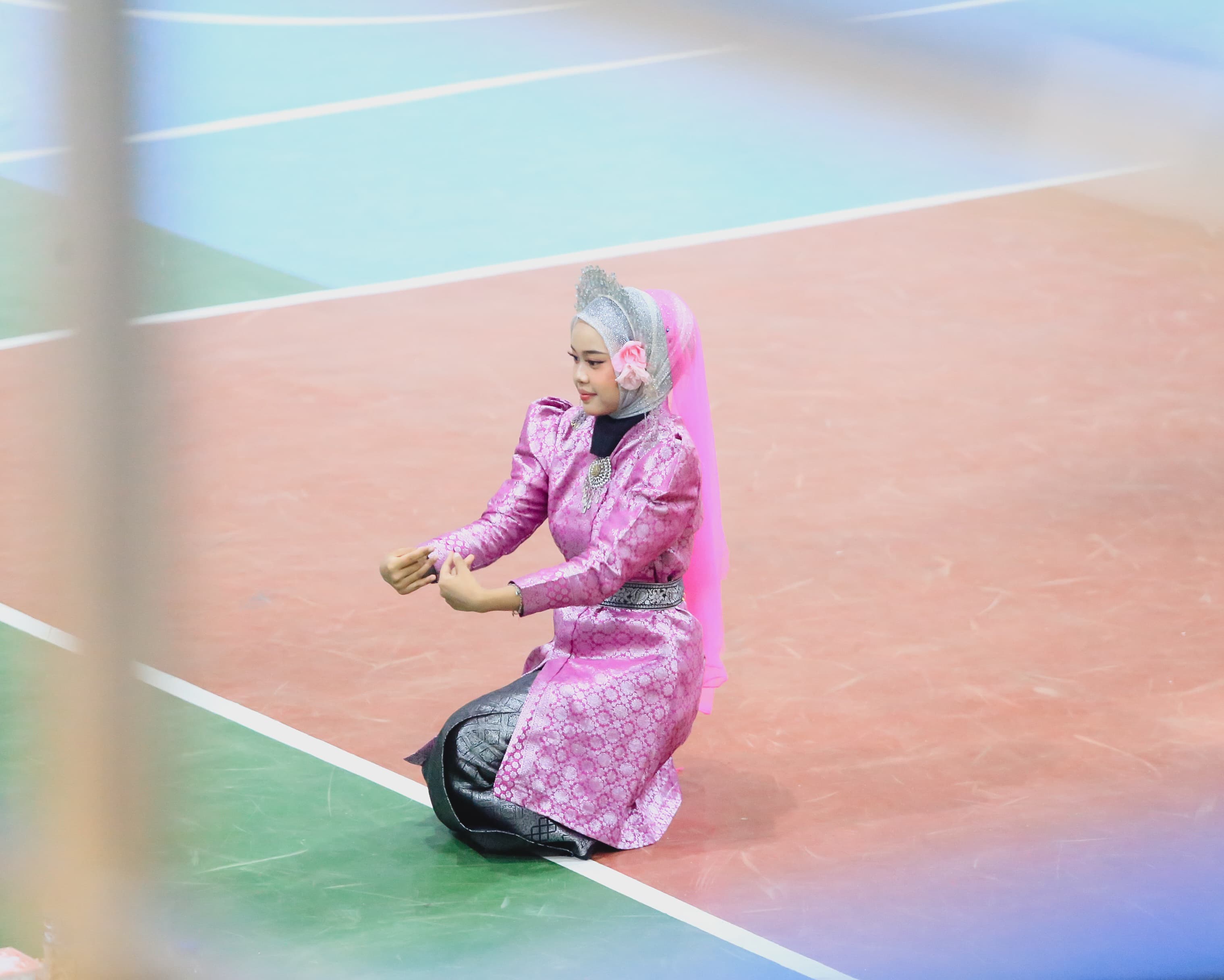 Tari Tepak Sirih Meriahkan Acara Budaya di Gor ASBER