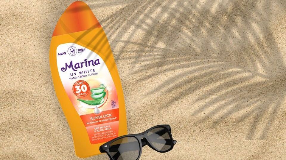 Marina SPF 30 PA++ Pelindung Kulit Sehari-hari di Segala Aktivitas