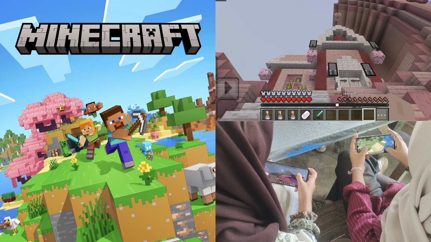 Lewat Minecraft, Pemain Bebas Menuangkan Imajinasi