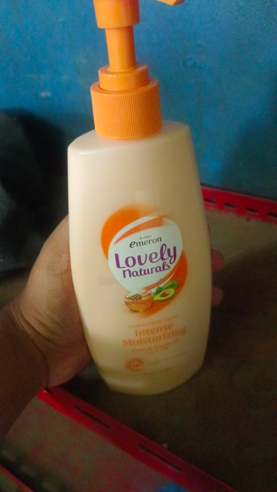 Lotion pelembap menarik perhatian