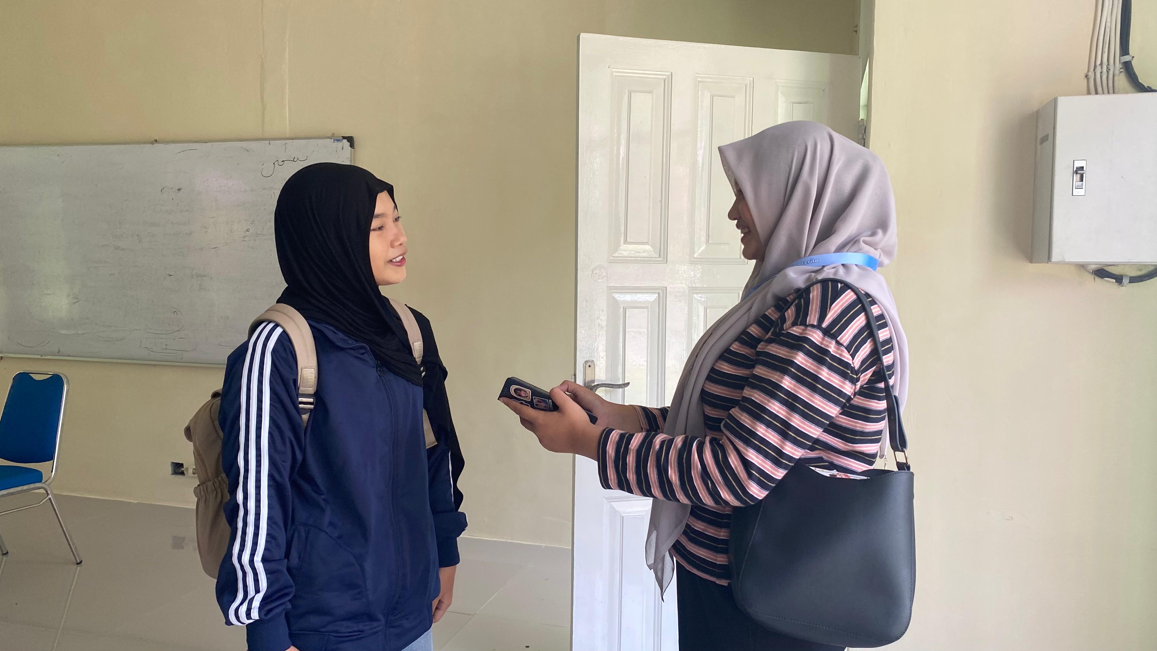 Tas Punggung Jadi Pilihan Mahasiswa