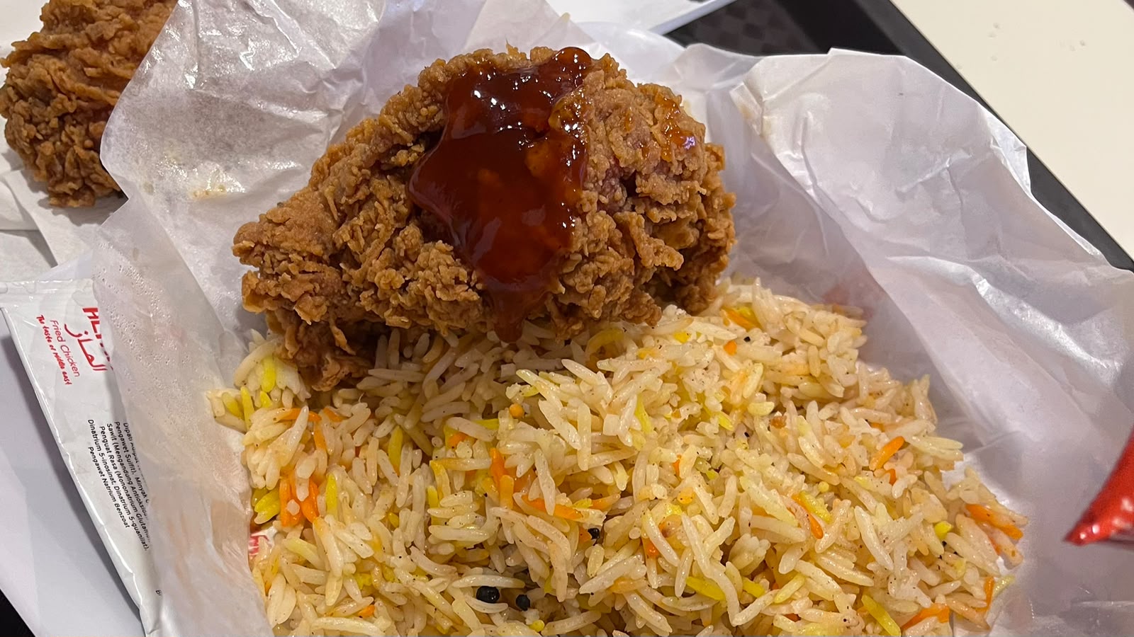 Ayam Goreng Saudi dan Nasi Arab