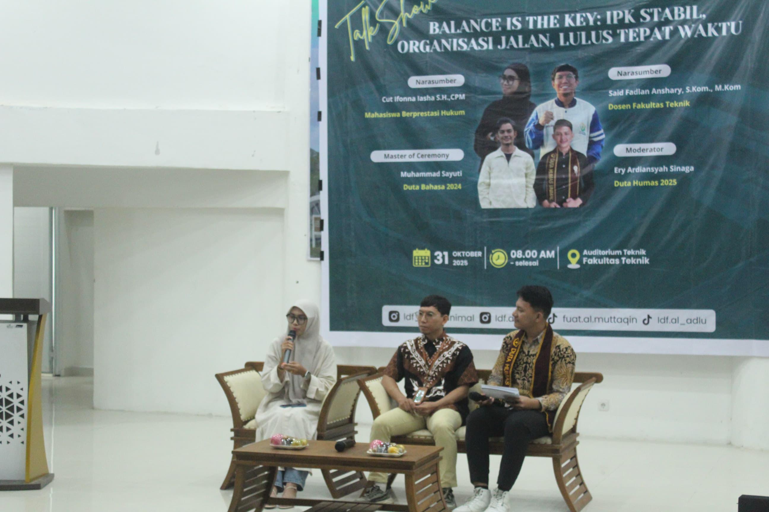 Tips Perkuliahan Produktif Ala Duta Humas Universitas Malikussaleh