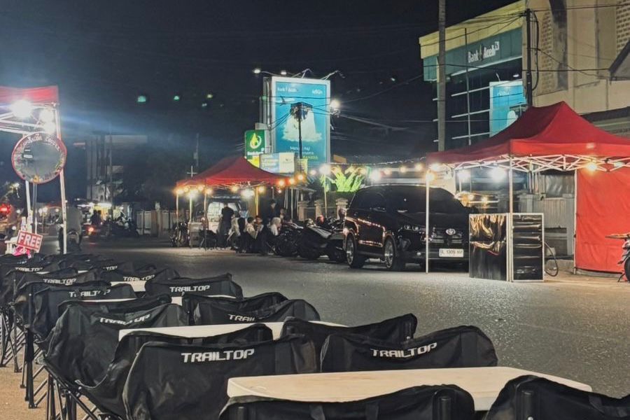 Bersantai Menikmati Malam di Angkringan Spenxa Coffe