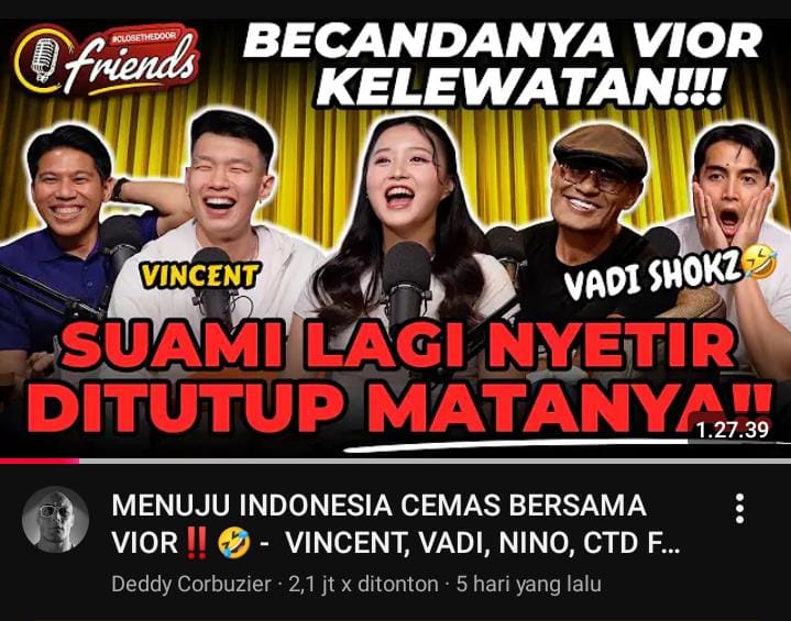 Podcast Deddy Corbuzier Jadi Ruang Diskusi Sekaligus Hiburan bagi Masyarakat