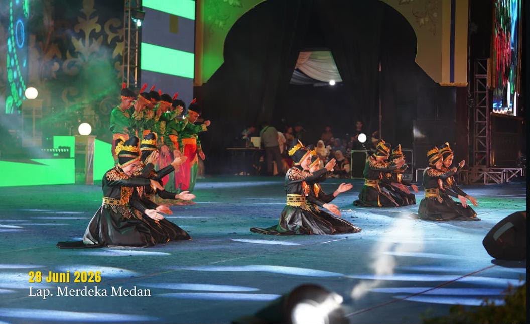 Tari Rampak Sanggar Pocut Meurah Inseun Tampilkan Harmoni Empat Tarian Tradisional Aceh