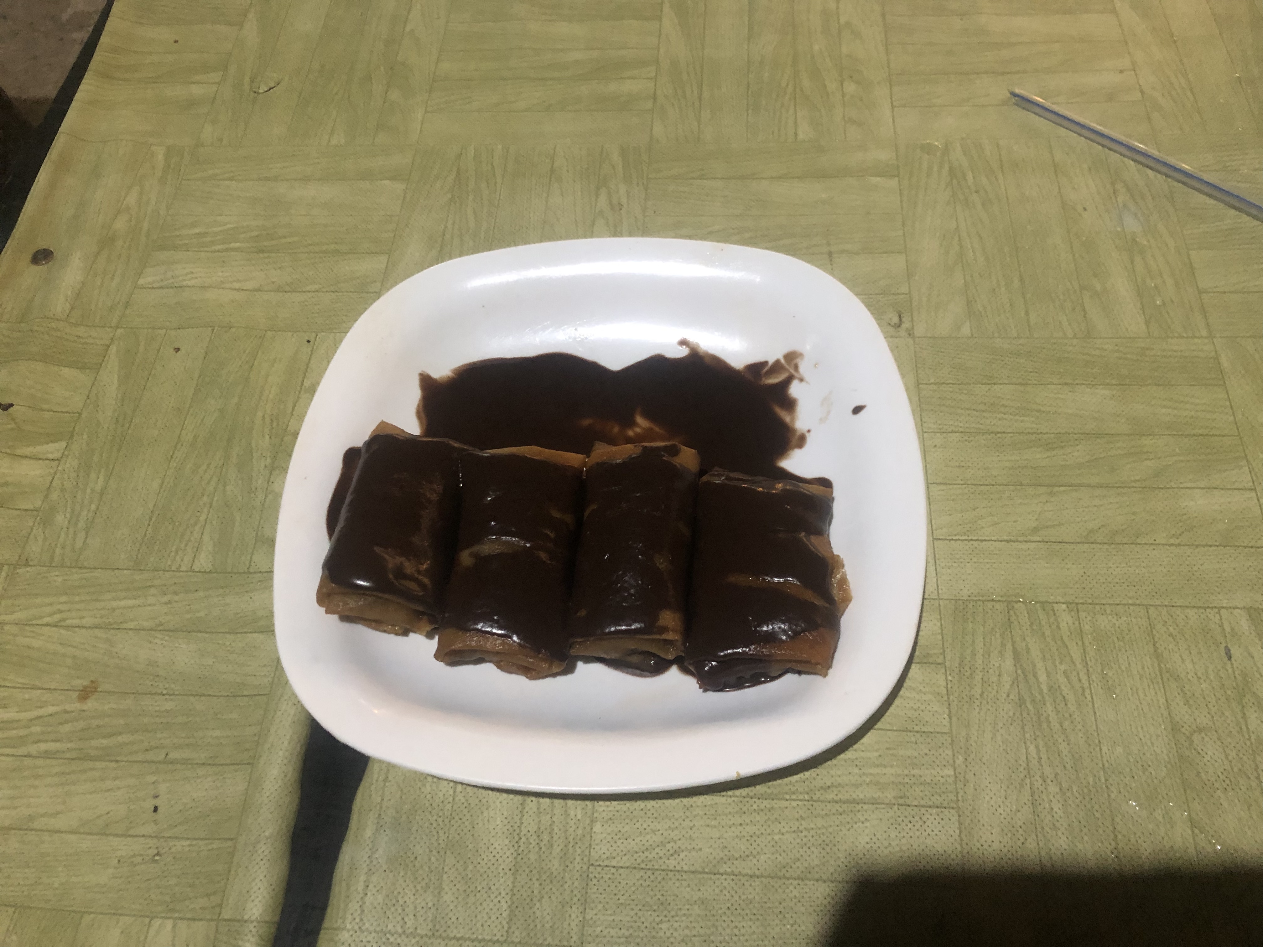Pisang Rumpia Cokelat