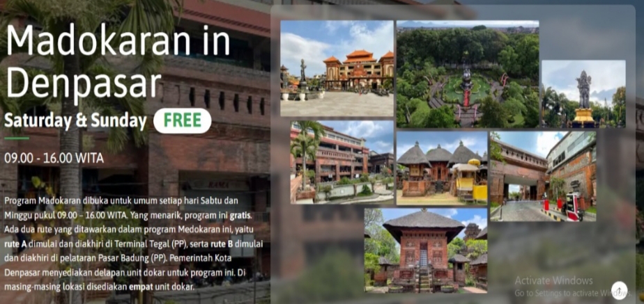Menyusuri Kawasan Heritage Denpasar dengan Dokar Gratis di Akhir Pekan