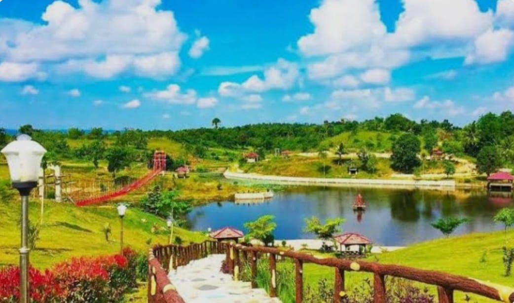 Pesona Taman Waduk Jeulikat Tarik Minat Pengunjung